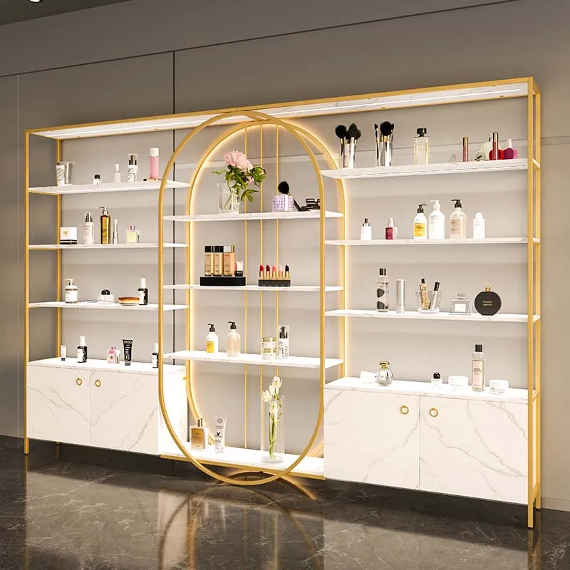 Skin care cosmetics display stand Beauty salon storage rack Nail art storage cabinet Product display cabinet
Skin care cosmetics display stand Beauty salon storage rack Nail art storage cabinet Product display cabinet