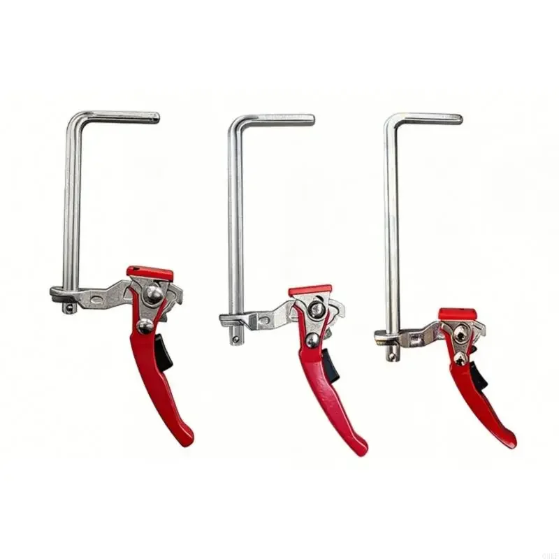 Precisions Ratcheting Table Clamp For Woodworking With Instantly Tightening Mechanism And Protective Jaw Covers
Precisions Ratcheting Table Clamp For Woodworking With Instantly Tightening Mechanism And Protective Jaw Covers