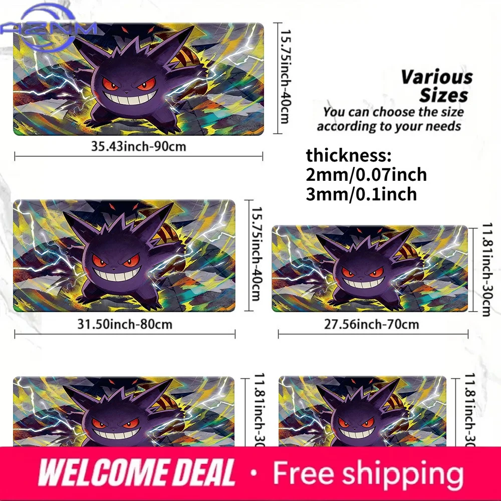 Gengar Lightning Battle Art TCG Playmat Non-Slip Washable Card Mat
Gengar Lightning Battle Art TCG Playmat Non-Slip Washable Card Mat