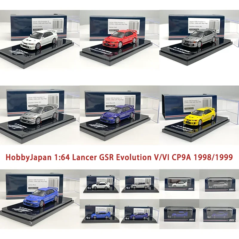 Hobby Japan 1:64 Scale Lancer GSR Evolution V/VI CP9A 1998/1999 Alloy Simulation Car Model Static Display Collection Boy Gift
Hobby Japan 1:64 Scale Lancer GSR Evolution V/VI CP9A 1998/1999 Alloy Simulation Car Model Static Display Collection Boy Gift