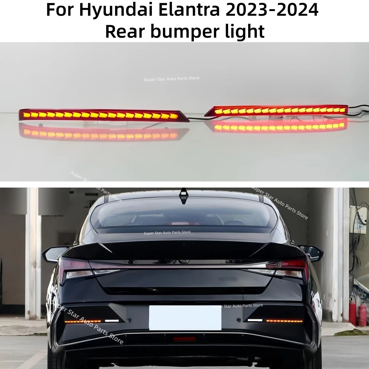 Для Hyundai Elantra 2023-2024: Задний бамперный фонарь с тремя функциями (тормозной, указатель поворота, сигнальный). Модифицированный. Автозапчасти.
Для Hyundai Elantra 2023-2024: Задний бамперный фонарь с тремя функциями (тормозной, указатель поворота, сигнальный). Модифицированный. Автозапчасти.