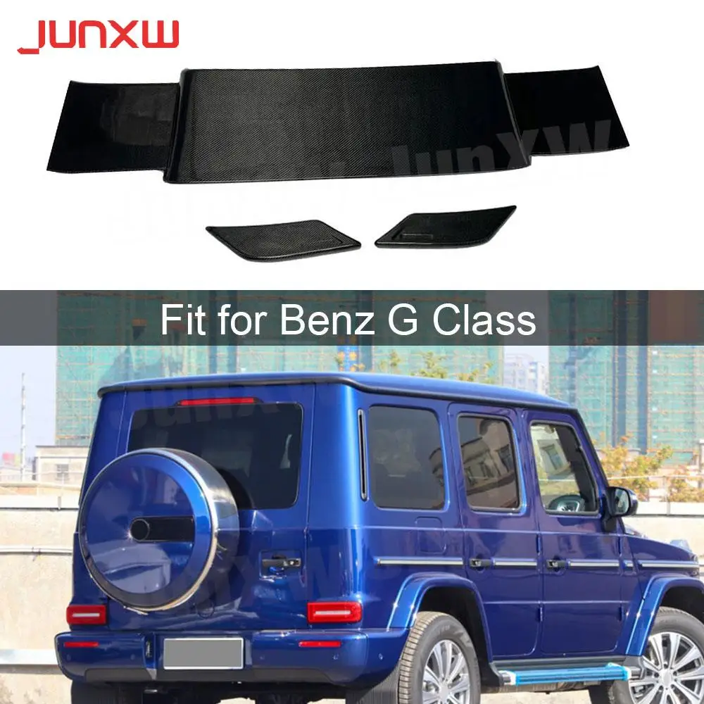 Carbon Fiber Rear Roof Spoiler Wing Lid for Mercedes Benz G CLASS W464 G500 G550 G900 G63 2019-2021 Auto Car Styling
Carbon Fiber Rear Roof Spoiler Wing Lid for Mercedes Benz G CLASS W464 G500 G550 G900 G63 2019-2021 Auto Car Styling