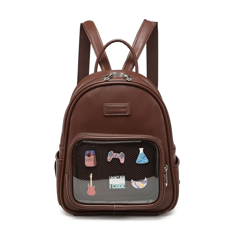Free ShippingRAINBOW SMILE Kawaii Ita Bag - Clear Window Pin Display Backpack Purse for Anime Pins Display
Free ShippingRAINBOW SMILE Kawaii Ita Bag - Clear Window Pin Display Backpack Purse for Anime Pins Display