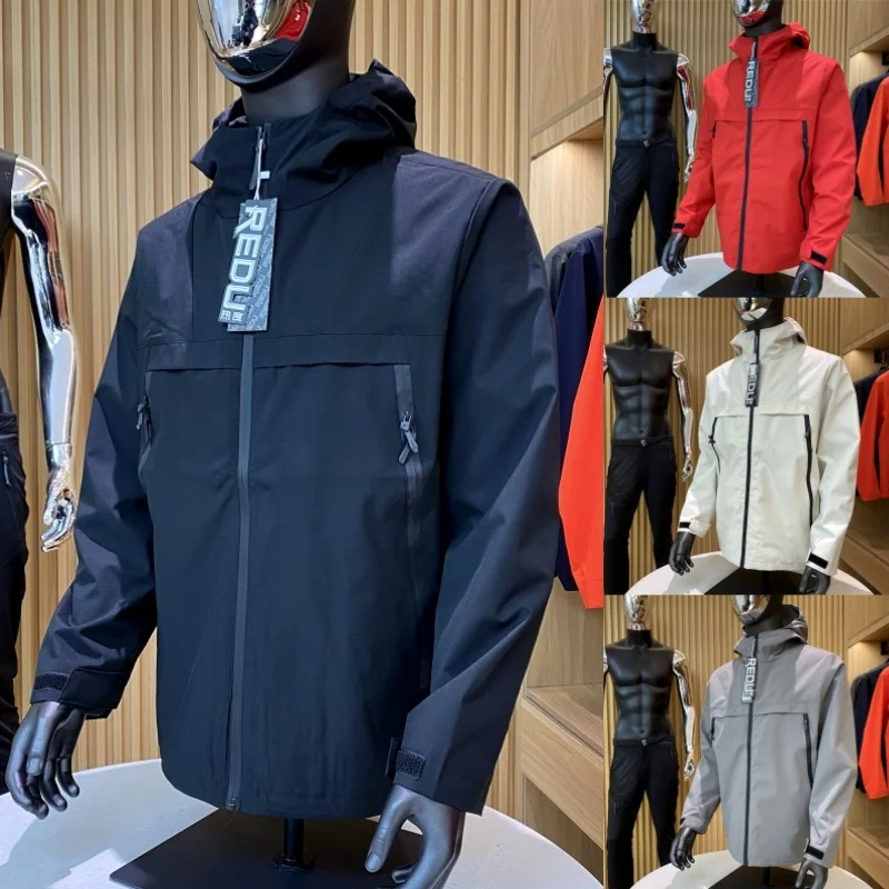 Мужская демисезонная куртка для активного отдыха: новая, ветрозащитная, водонепроницаемая, для походов, с капюшоном, приталенного кроя, из полиэстера, с длинными рукавами
Мужская демисезонная куртка для активного отдыха: новая, ветрозащитная, водонепроницаемая, для походов, с капюшоном, приталенного кроя, из полиэстера, с длинными рукавами