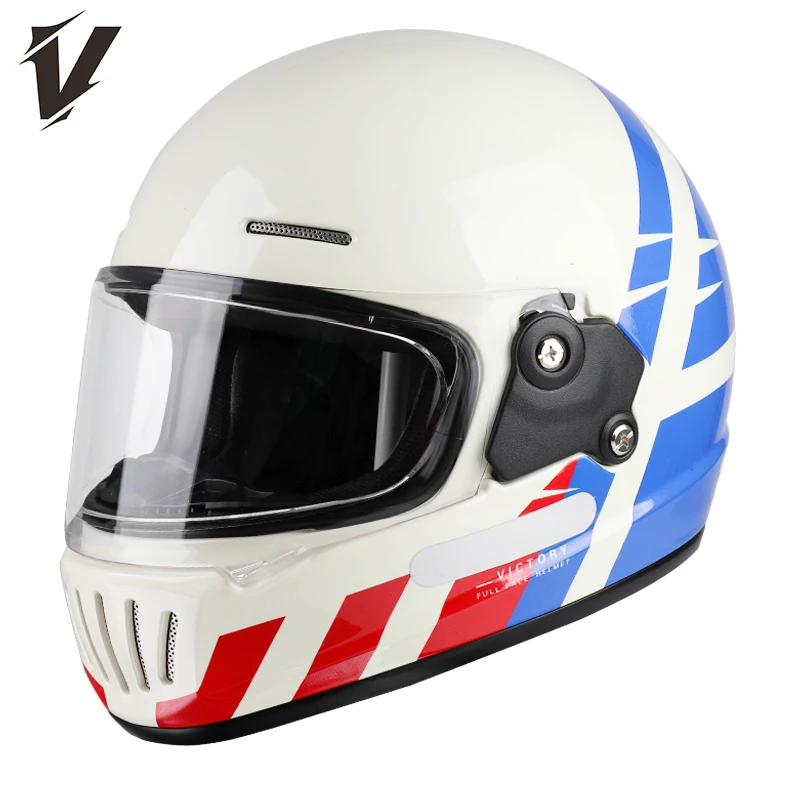 VGV L01 Retro motorcycle full face helmet for men and women summer personality motorcycle helmet for all seasons
VGV L01 Retro motorcycle full face helmet for men and women summer personality motorcycle helmet for all seasons