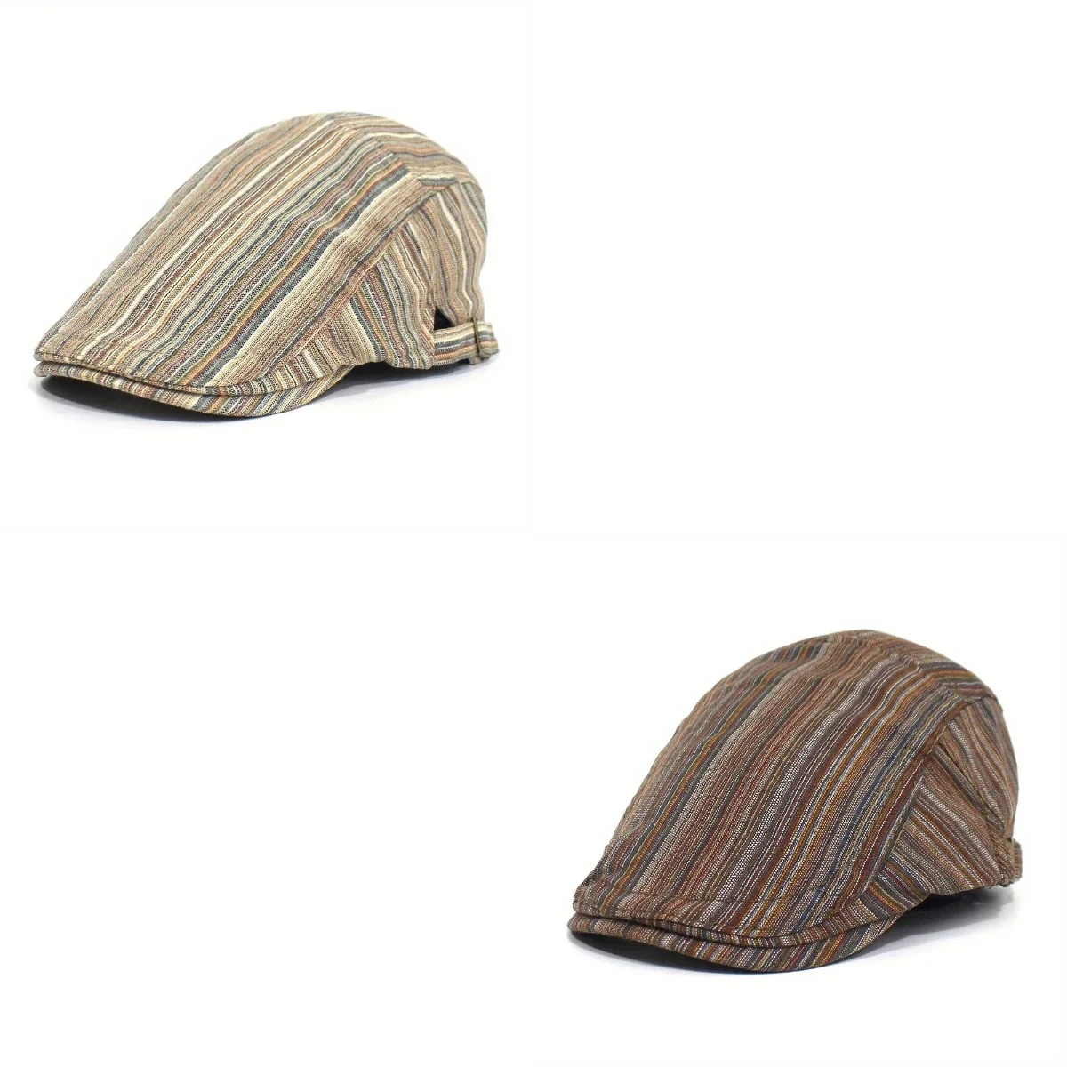Fashionable and Versatile Trendy Duckbill Cap Casual Color Blocked Striped Beret Retro Dome Outdoor Golf Driving Tourism Sun Hat
Fashionable and Versatile Trendy Duckbill Cap Casual Color Blocked Striped Beret Retro Dome Outdoor Golf Driving Tourism Sun Hat