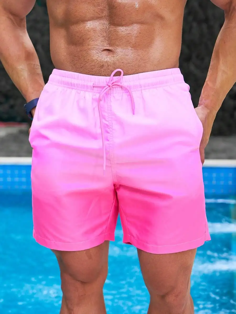 Palasendo Men's Ombre Color Drawstring Waist Slant Pocket Beach Shorts, Summer Men Blue Swim Trunks Blue Swim Shorts Ombre Swim Trunks Men Bathing Suit Shorts, Holiday
Palasendo Men's Ombre Color Drawstring Waist Slant Pocket Beach Shorts, Summer Men Blue Swim Trunks Blue Swim Shorts Ombre Swim Trunks Men Bathing Suit Shorts, Holiday