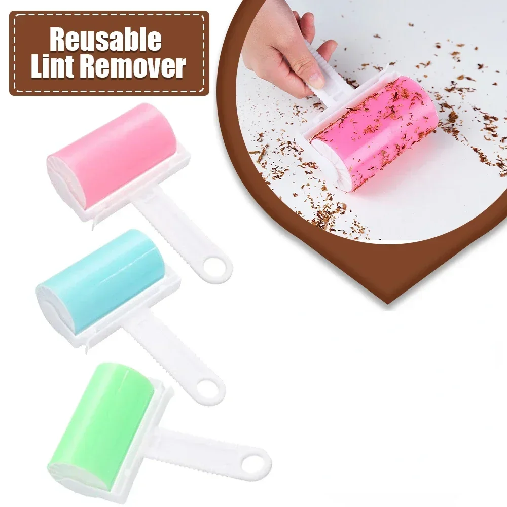 Reusable Lint Remover for Clothes Cat Hair Pet Hair Pellet Remover Washable Clothes Sticky Roller Carpet Sofa Dust Collector 
Reusable Lint Remover for Clothes Cat Hair Pet Hair Pellet Remover Washable Clothes Sticky Roller Carpet Sofa Dust Collector