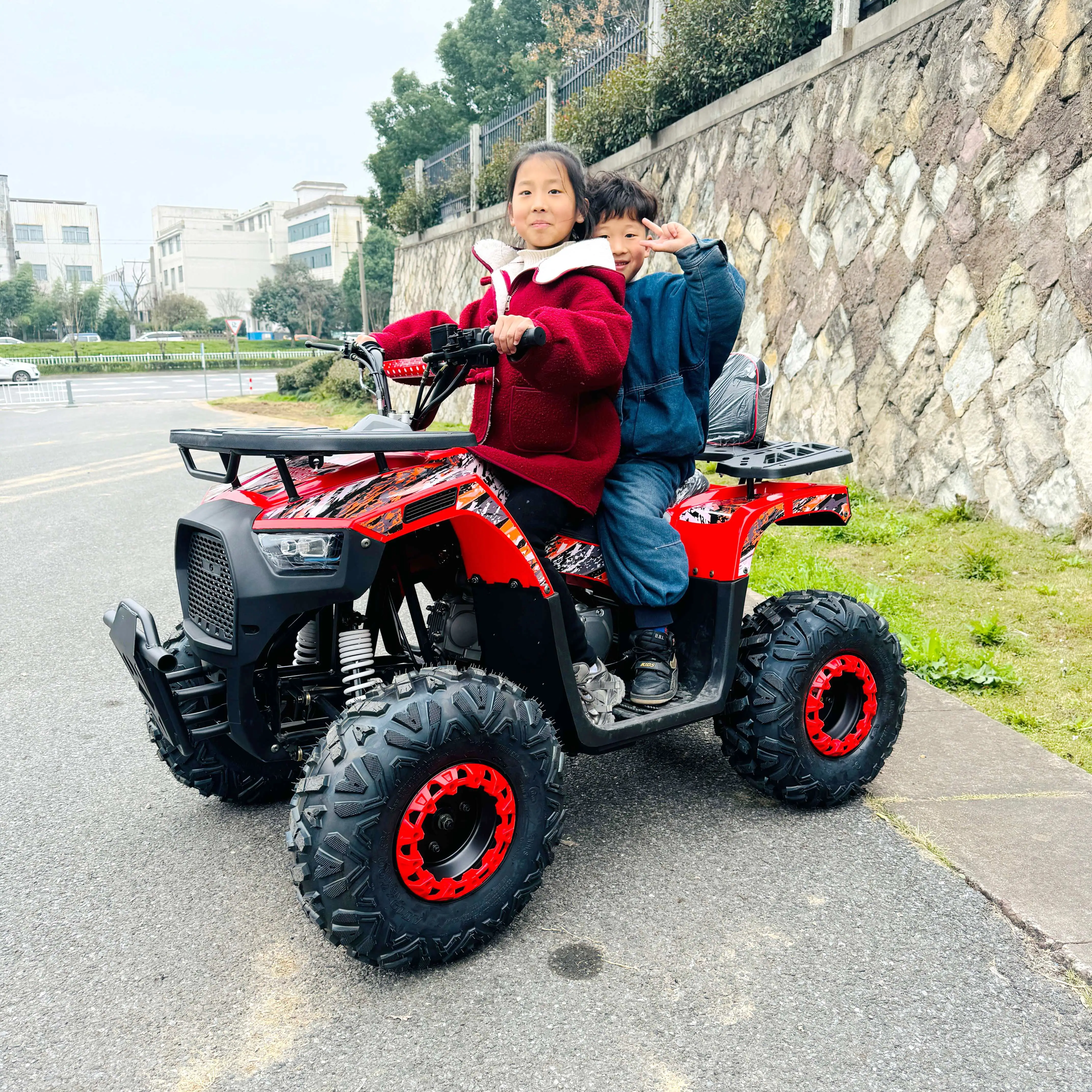 ATV Gas Quad Bike, 2025 New Model, All Terrain 4 Wheel Adult Off Road Vehicle, Beach Buggy, UTV Motorbike
ATV Gas Quad Bike, 2025 New Model, All Terrain 4 Wheel Adult Off Road Vehicle, Beach Buggy, UTV Motorbike