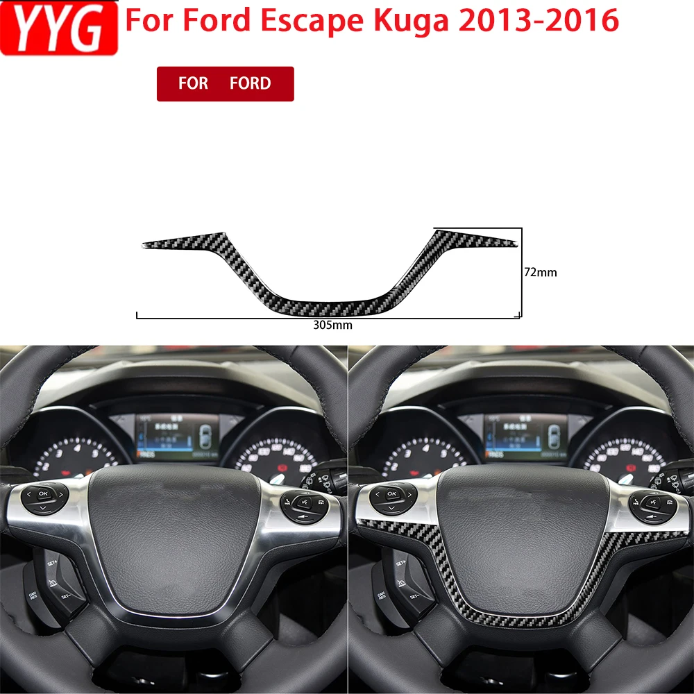 For Ford Escape Kuga 2013 2014 2015 2016 Carbon Fiber Accessories Car Interior Steering Wheel Speedometer Trim Sticker
For Ford Escape Kuga 2013 2014 2015 2016 Carbon Fiber Accessories Car Interior Steering Wheel Speedometer Trim Sticker