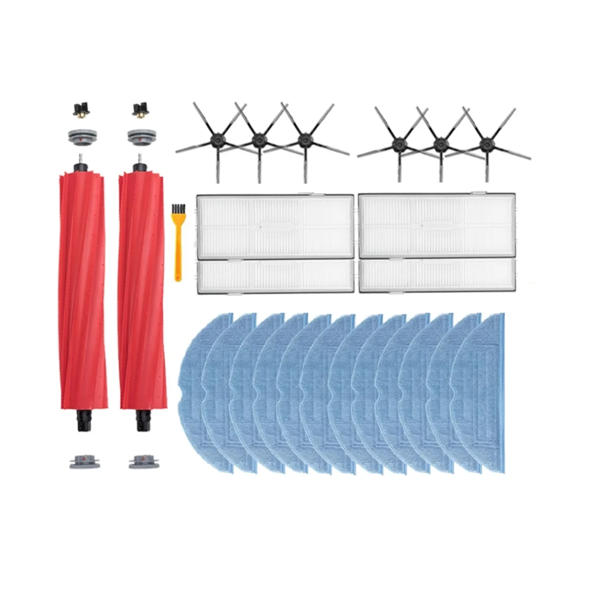 25PCS Accessories Kit for S7, S7+,S7 MaxV, S7 MaxV Plus, T7,T7S,G10S,G10S PRO Robot Vacuum Cleaner
25PCS Accessories Kit for S7, S7+,S7 MaxV, S7 MaxV Plus, T7,T7S,G10S,G10S PRO Robot Vacuum Cleaner