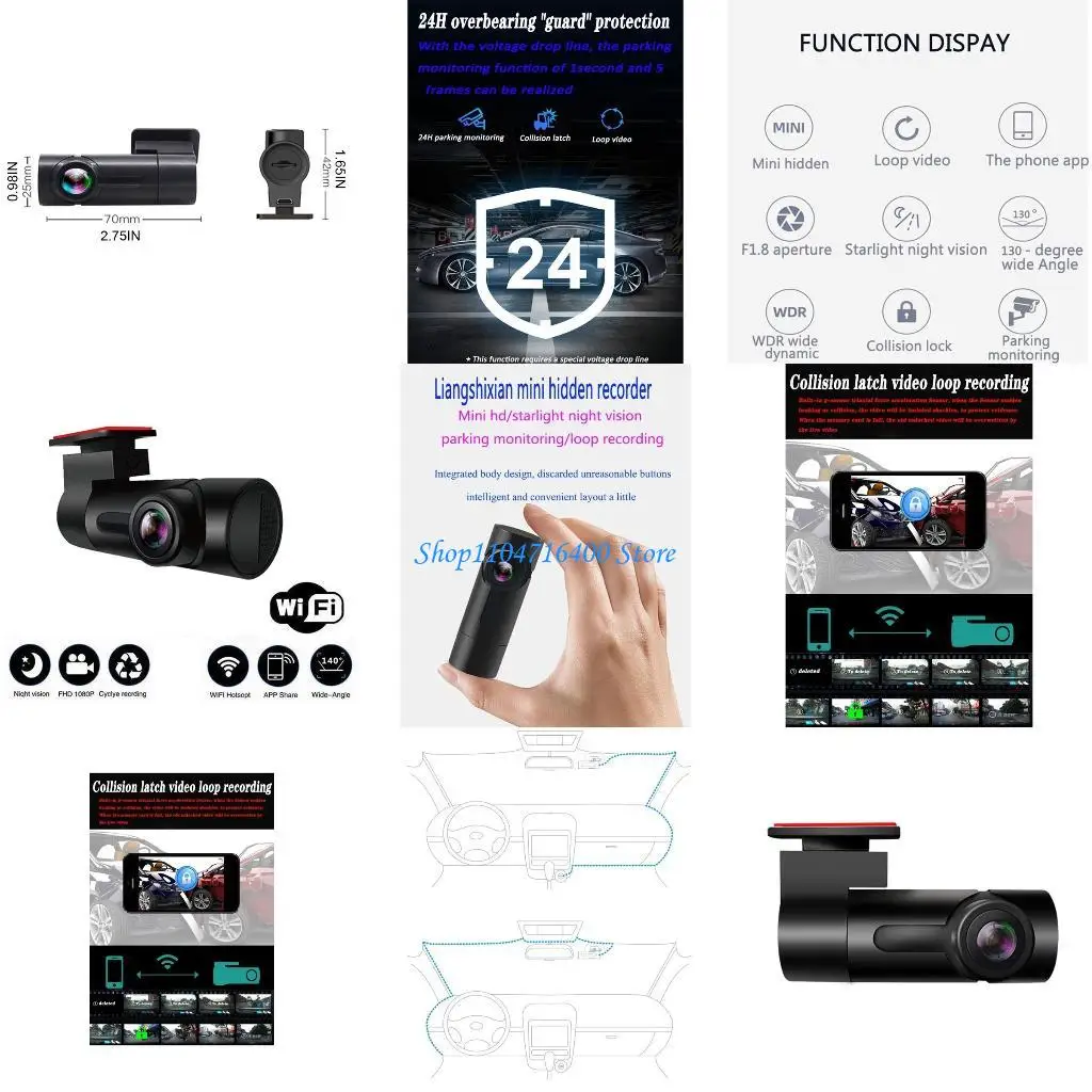 y1gd лобовое стекло для DVR Автомобильная видеорегистратор G-сенсор видеокамера монитор парковки запись
y1gd лобовое стекло для DVR Автомобильная видеорегистратор G-сенсор видеокамера монитор парковки запись