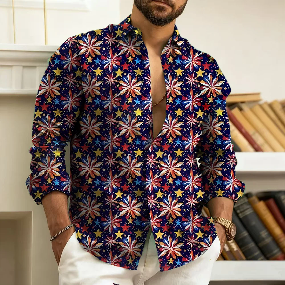 Мужская рубашка больших размеров S-9xl: Modernity с цветочным принтом — облегающий крой (большой и высокий), мягкая дышащая ткань, с принтами Subtle Bloom,
Мужская рубашка больших размеров S-9xl: Modernity с цветочным принтом — облегающий крой (большой и высокий), мягкая дышащая ткань, с принтами Subtle Bloom,