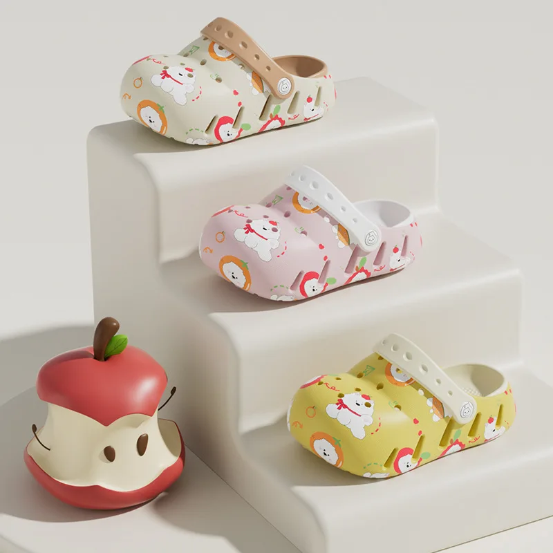 Садовая обувь с принтом щенка на ремешке для мальчиков и девочек, летние тапочки с героями мультфильмов, милые детские крутые тапочки, уличные пляжные сандалии
Садовая обувь с принтом щенка на ремешке для мальчиков и девочек, летние тапочки с героями мультфильмов, милые детские крутые тапочки, уличные пляжные сандалии