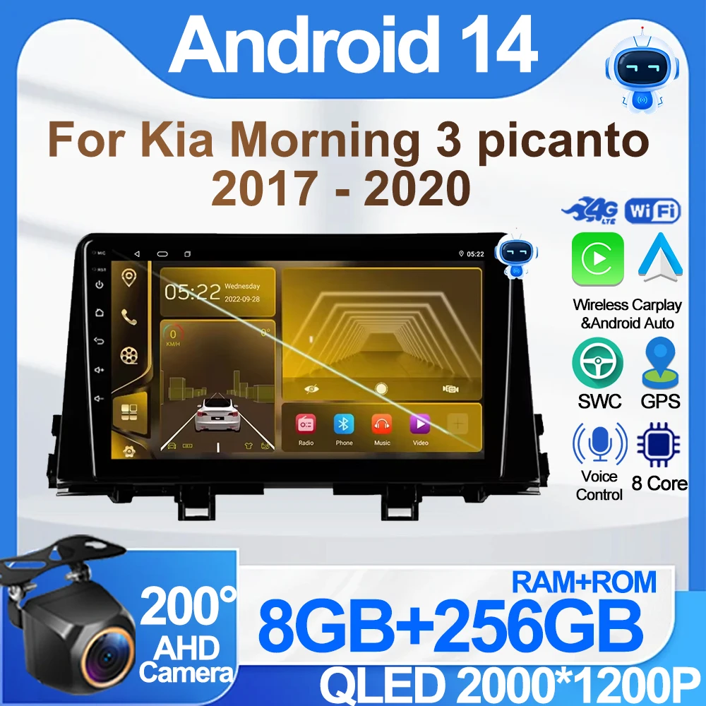 Android Radio For Kia Morning 3 picanto 2017 - 2020 High-performance CPU Intelligent System Carplay Bluetooth Touch Screen Wifi
Android Radio For Kia Morning 3 picanto 2017 - 2020 High-performance CPU Intelligent System Carplay Bluetooth Touch Screen Wifi