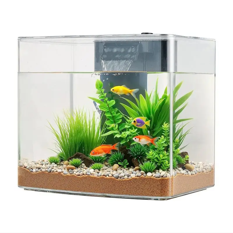 Arch GPPS Fishbowl 3.5 Gallon For Home, Office, Pet Use, Adjustable 3 Color Lighting Self Cleaning System Ultra-Clear Starter Tank Freshwater Saltwater Aquarium
Arch GPPS Fishbowl 3.5 Gallon For Home, Office, Pet Use, Adjustable 3 Color Lighting Self Cleaning System Ultra-Clear Starter Tank Freshwater Saltwater Aquarium