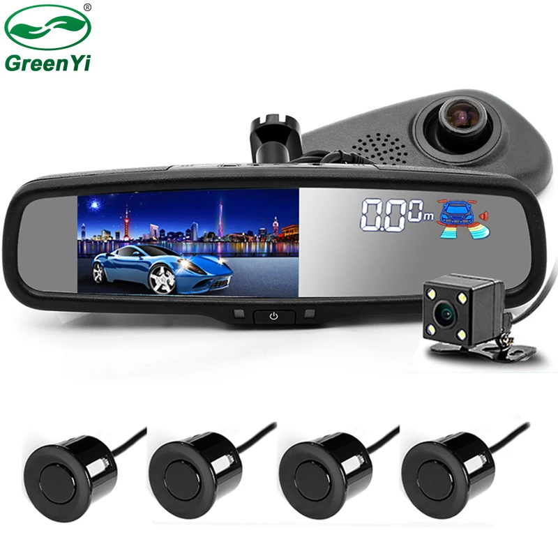 HD 1920x1080P 5" Auto Dimming Car Mirror DVR Recorder Monitor Dual Lens Dash Cam With Original Bracket 16mm Flat Parking Sensor
HD 1920x1080P 5" Auto Dimming Car Mirror DVR Recorder Monitor Dual Lens Dash Cam With Original Bracket 16mm Flat Parking Sensor
