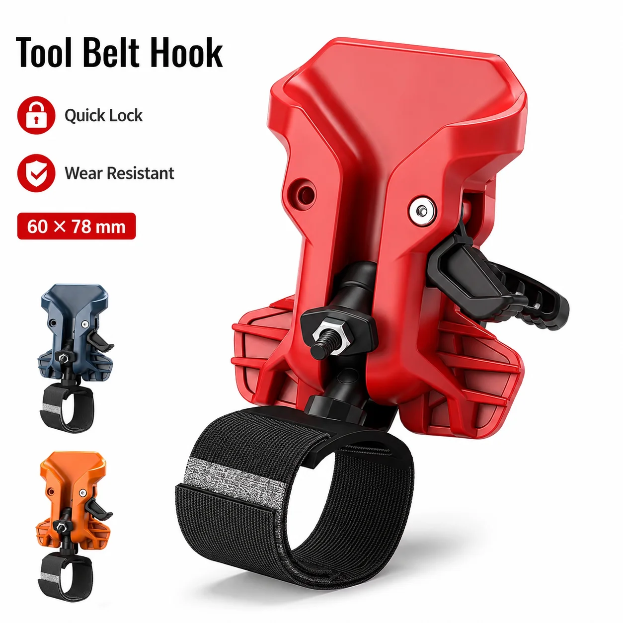 Quick Release Drill Holder Portable Belt Clip Tool Hook Self Locking High Hardness Organizer for Worksite Tool Carrying
Quick Release Drill Holder Portable Belt Clip Tool Hook Self Locking High Hardness Organizer for Worksite Tool Carrying