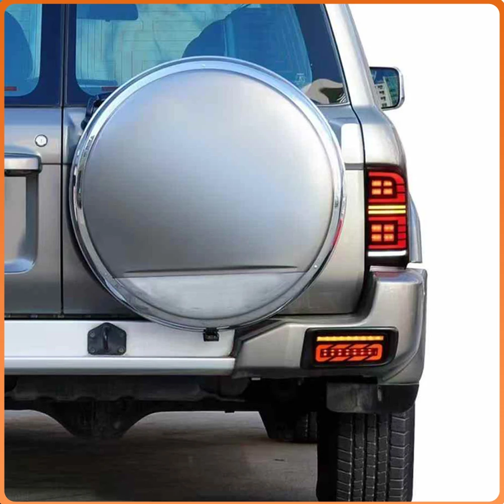 LED Car Taillights For Nissan Patrol 1999-2005 Assembly Upgrade Streamer Turn Light Plug and Play Auto Back Lamps Accessories
LED Car Taillights For Nissan Patrol 1999-2005 Assembly Upgrade Streamer Turn Light Plug and Play Auto Back Lamps Accessories