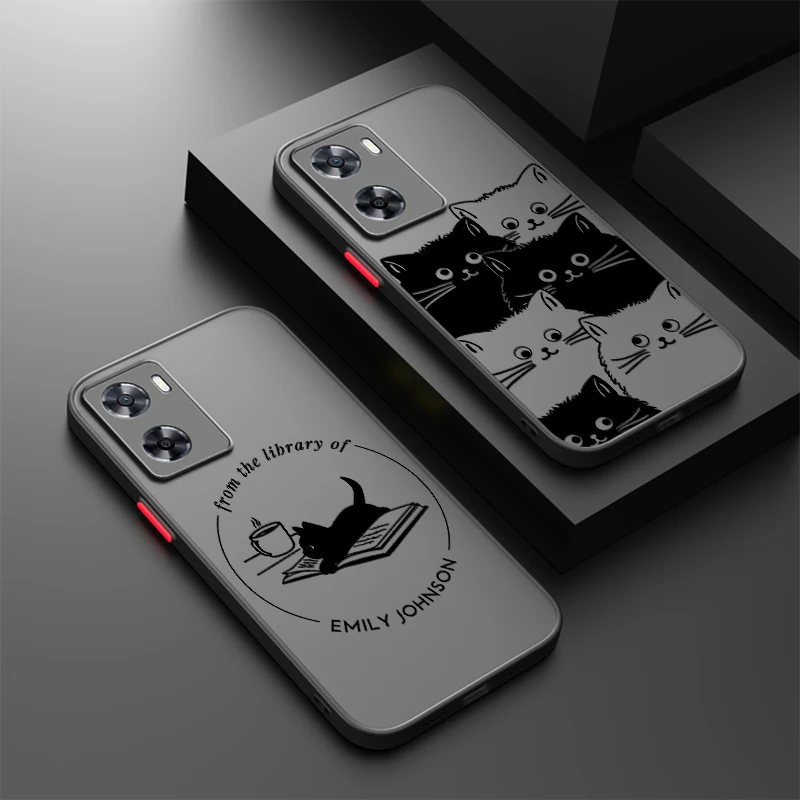 Cat Flower Book Art Design Frosted Translucent For OPPO X5 X3 A54S A5 A94 A16 A53S A57 A74 A72 A96 A98 A78 5G Soft Phone Case
Cat Flower Book Art Design Frosted Translucent For OPPO X5 X3 A54S A5 A94 A16 A53S A57 A74 A72 A96 A98 A78 5G Soft Phone Case