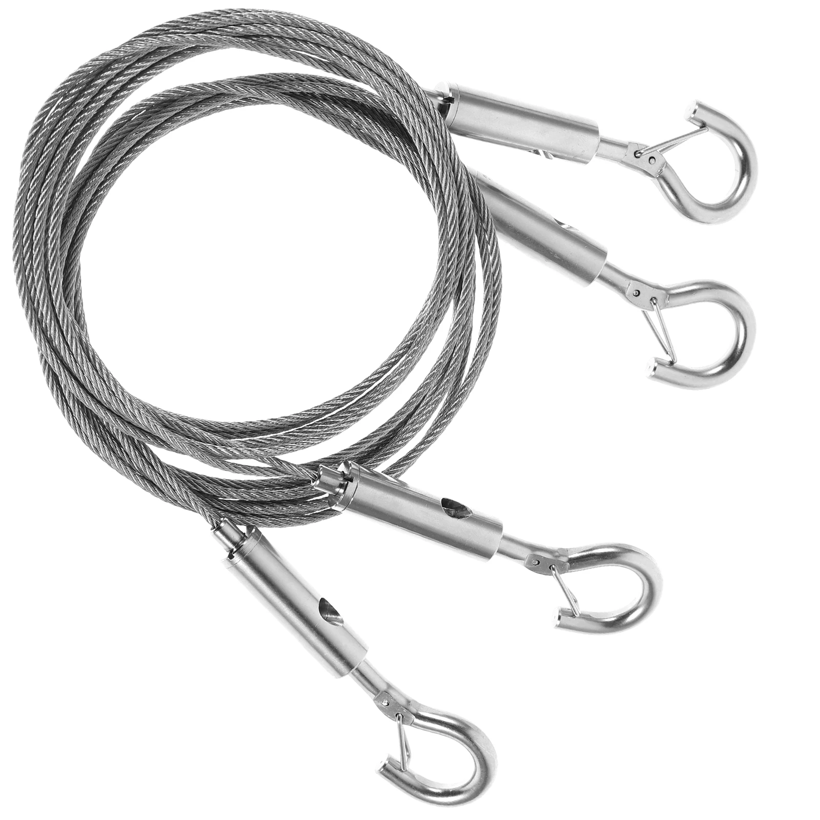 2Pcs Heavy Duty Picture Hanging Wire Rope Kit Stainless Steel Photo Frame Hooks for Wall Lamp Cord Drywall Hardware
2Pcs Heavy Duty Picture Hanging Wire Rope Kit Stainless Steel Photo Frame Hooks for Wall Lamp Cord Drywall Hardware