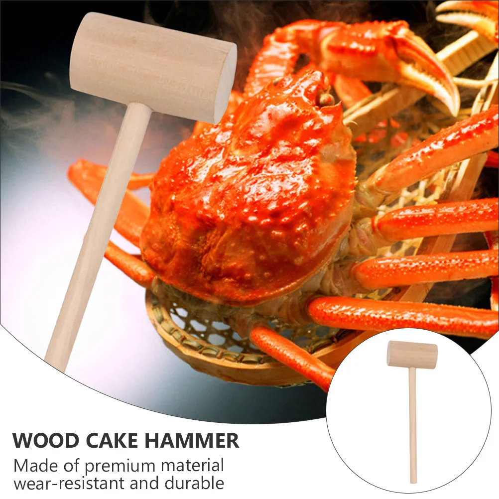 Small Hammer for Seafood Crab Children Toy Mini Biscuit Baker Wood Utensils Compact Simple
Small Hammer for Seafood Crab Children Toy Mini Biscuit Baker Wood Utensils Compact Simple