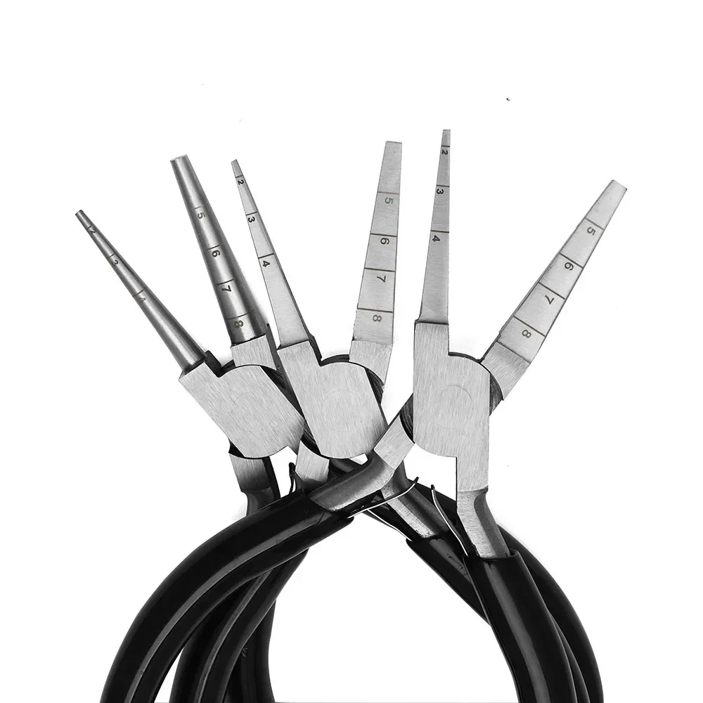 Precision Round /Square Nose Pliers (2~8mm Loops) Wire Looping Pliers for Beading Jewelry Making and Wire Forming
Precision Round /Square Nose Pliers (2~8mm Loops) Wire Looping Pliers for Beading Jewelry Making and Wire Forming