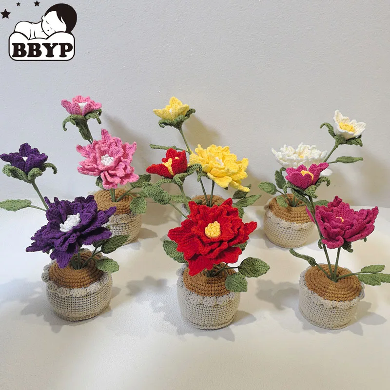 Вязание крючком ваза для цветов и растений ручной работы, модная вязка розы, шерстяная пряжа ручной работы, готовый продукт, реквизит для фотосъемки, домашний деко
Вязание крючком ваза для цветов и растений ручной работы, модная вязка розы, шерстяная пряжа ручной работы, готовый продукт, реквизит для фотосъемки, домашний деко