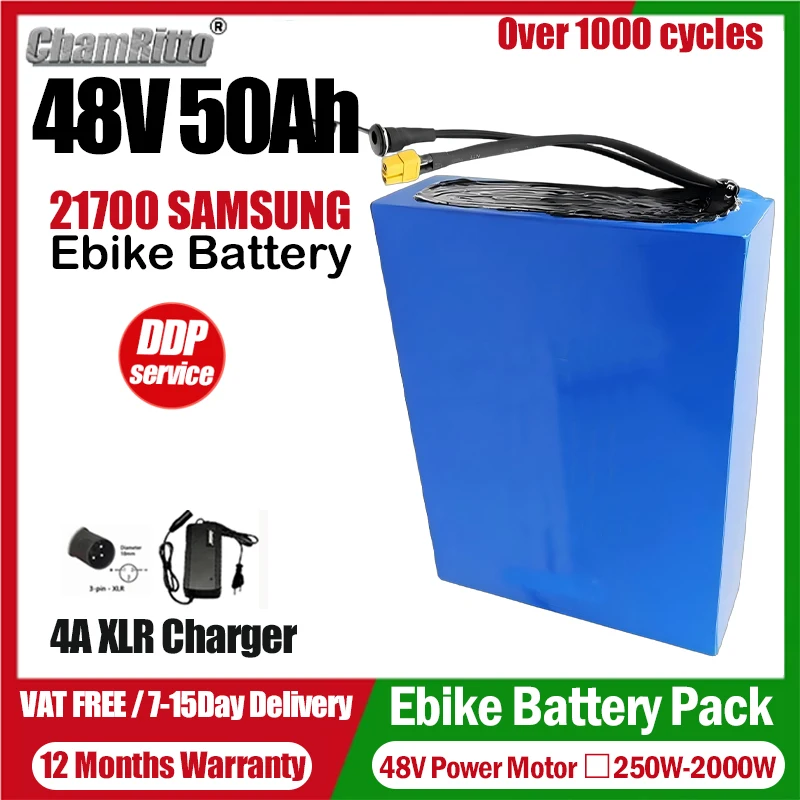 Ebike Elektrische Fiets Accu Akku Bafang 500 Вт 1000 Вт 1500 Вт 2000 Вт Мощность 48 В 20 Ач 25 Ач 30 Ач 40 Ач 50 Ач 21700 Комплект литиевых батарей
Ebike Elektrische Fiets Accu Akku Bafang 500 Вт 1000 Вт 1500 Вт 2000 Вт Мощность 48 В 20 Ач 25 Ач 30 Ач 40 Ач 50 Ач 21700 Комплект литиевых батарей