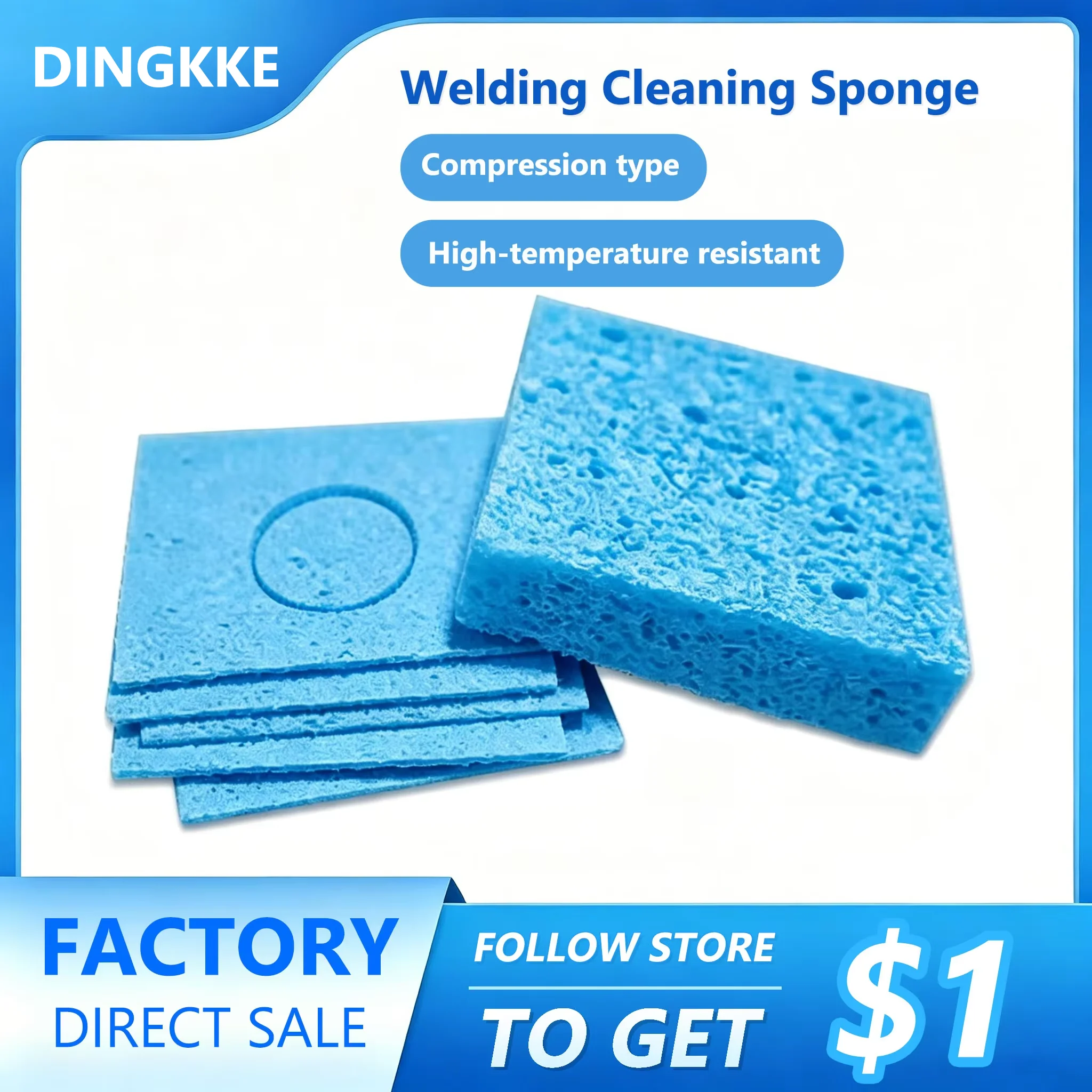 Enduring Electric Welding Soldering Iron Tip Cleaning Sponge Cleaner for Mobile Phone Repair Tools
Enduring Electric Welding Soldering Iron Tip Cleaning Sponge Cleaner for Mobile Phone Repair Tools