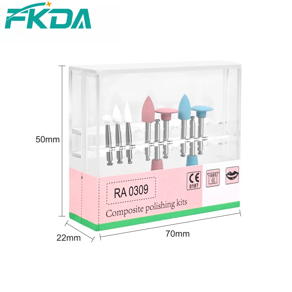Dental Burs RA0309 Dental Composite Polishing Kit 9pcs RA Burs for Contra Angle Handpiece Resin Polisher Set dental supplies
Dental Burs RA0309 Dental Composite Polishing Kit 9pcs RA Burs for Contra Angle Handpiece Resin Polisher Set dental supplies