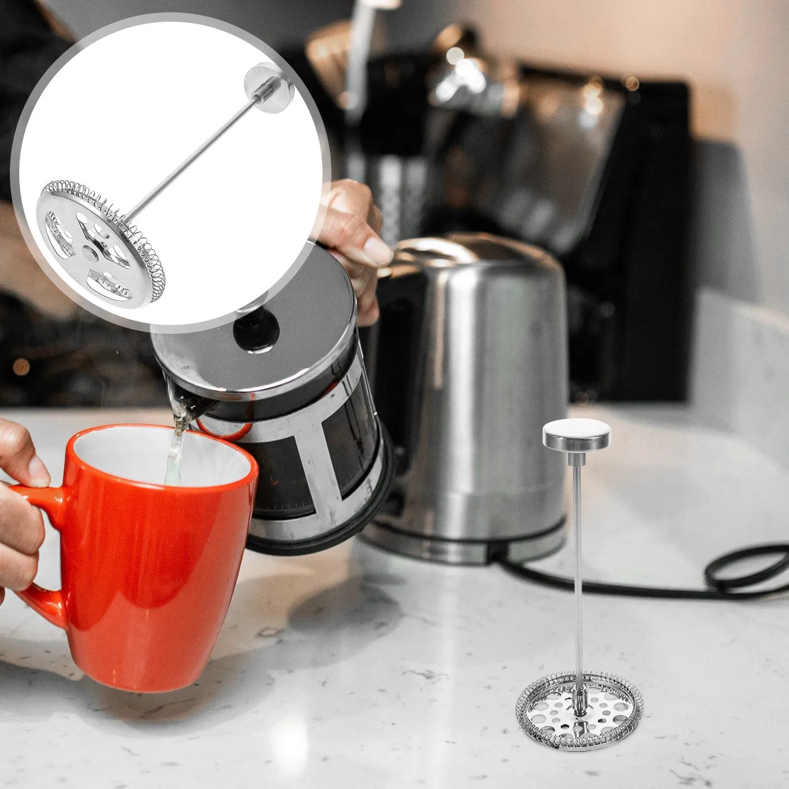 1Set Premium Coffee Maker Filter Accessories Stainless Steel Mesh Replacement Set for Espresso Machine Portable Brewing Kit
1Set Premium Coffee Maker Filter Accessories Stainless Steel Mesh Replacement Set for Espresso Machine Portable Brewing Kit