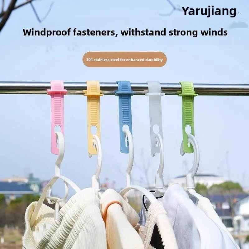 Windproof Silicone Clothes Hanger Anti Slip Fixed Buckle Outdoor Clothes Drying Rack Multi Functional Creative Design
Windproof Silicone Clothes Hanger Anti Slip Fixed Buckle Outdoor Clothes Drying Rack Multi Functional Creative Design