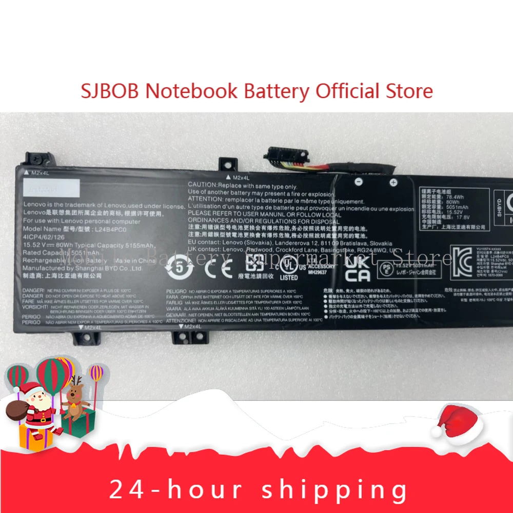 High Quality Battery For Lenovo L24B4PC0 Laptop batteries
High Quality Battery For Lenovo L24B4PC0 Laptop batteries