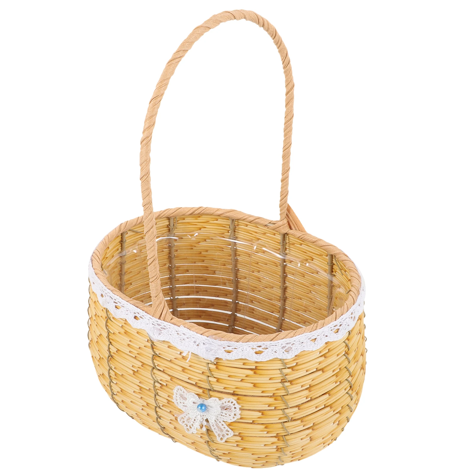 Flower Basket with Handle Rattan Storage Floral Baskets for Flowers Wicker Woven Bridesmaid Gift
Flower Basket with Handle Rattan Storage Floral Baskets for Flowers Wicker Woven Bridesmaid Gift