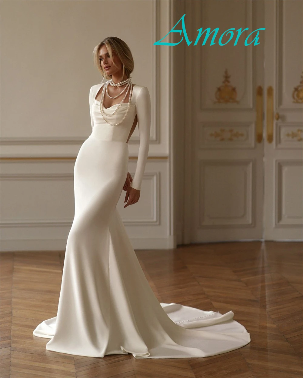 Customized Luxury Satin Square Collar Evening Dress Classic Mermaid Prom Dresses Fashion Lace Up Back Special Occasion Gowns
Customized Luxury Satin Square Collar Evening Dress Classic Mermaid Prom Dresses Fashion Lace Up Back Special Occasion Gowns
