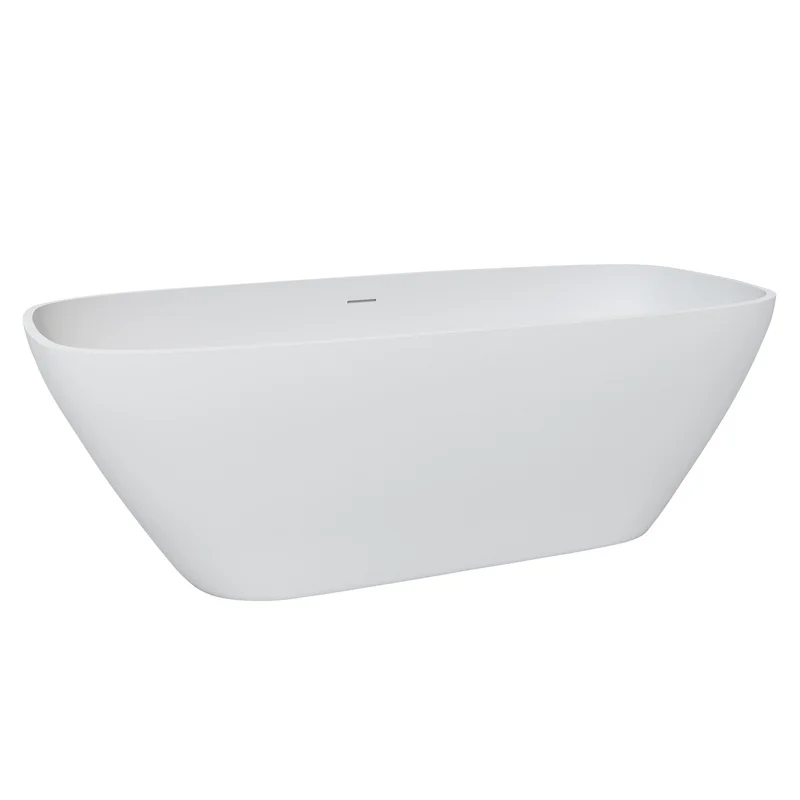 67" Premium Solid Surface Deep Soaking Tub
67" Premium Solid Surface Deep Soaking Tub