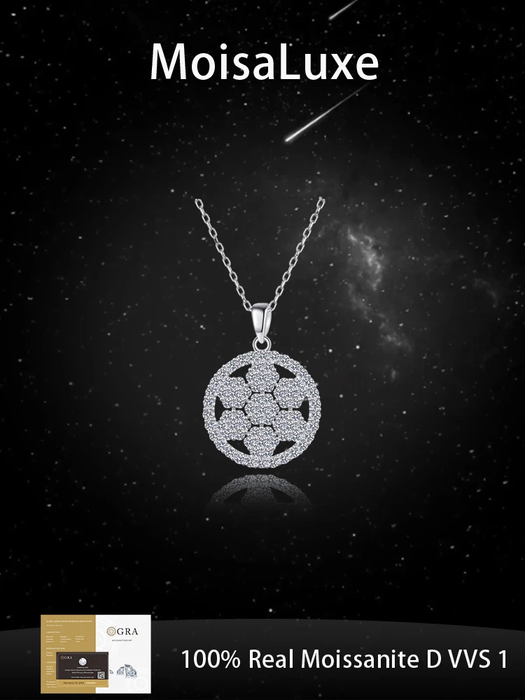 Официальный магазин MoisaLuxe, муассанит, Plata, стерлинговое серебро 925, ювелирные изделия, ожерелье с подвеской в виде снежинки, подарок для женщин
Официальный магазин MoisaLuxe, муассанит, Plata, стерлинговое серебро 925, ювелирные изделия, ожерелье с подвеской в виде снежинки, подарок для женщин
