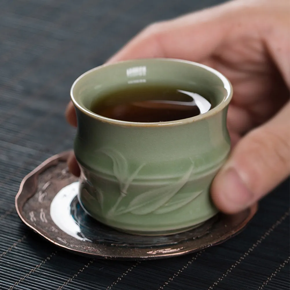 4Pcs Ceramic Tea Cup Set for Tea Lovers Traditional Modern Craft Smooth Safe Lightweight Easy Clean Decorative
4Pcs Ceramic Tea Cup Set for Tea Lovers Traditional Modern Craft Smooth Safe Lightweight Easy Clean Decorative