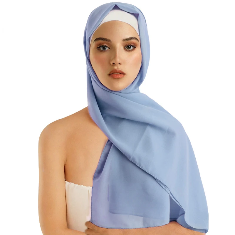 172*68cm One Piece Solid Plain Scarf Oversize Islam Shawl Head Wraps Soft Long Muslim Chiffon Hijabs Stoles Poncho Headscarf
172*68cm One Piece Solid Plain Scarf Oversize Islam Shawl Head Wraps Soft Long Muslim Chiffon Hijabs Stoles Poncho Headscarf