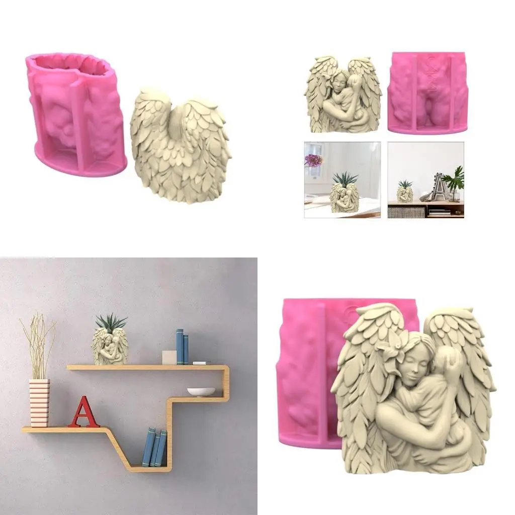 J78F Angel Silicone Mold Scented Mold DIY Table Ornament Tool Plasters Resin Craft Making Supplies Easy to Clean
J78F Angel Silicone Mold Scented Mold DIY Table Ornament Tool Plasters Resin Craft Making Supplies Easy to Clean