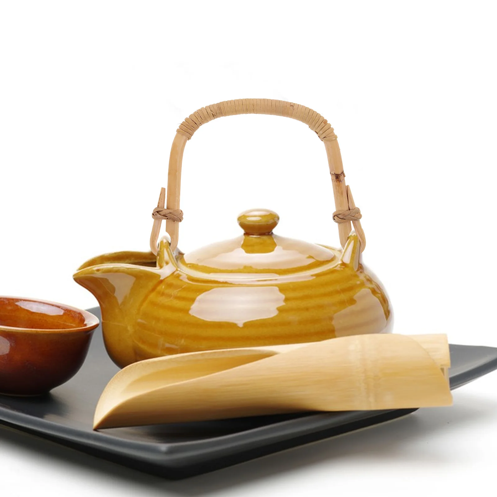Wood Teapot Handle Replacement Ergonomic WovenGrip for 11cm-13cm Pot Diameter Heat Resistant Wear-resistant Practical Kitchen
Wood Teapot Handle Replacement Ergonomic WovenGrip for 11cm-13cm Pot Diameter Heat Resistant Wear-resistant Practical Kitchen