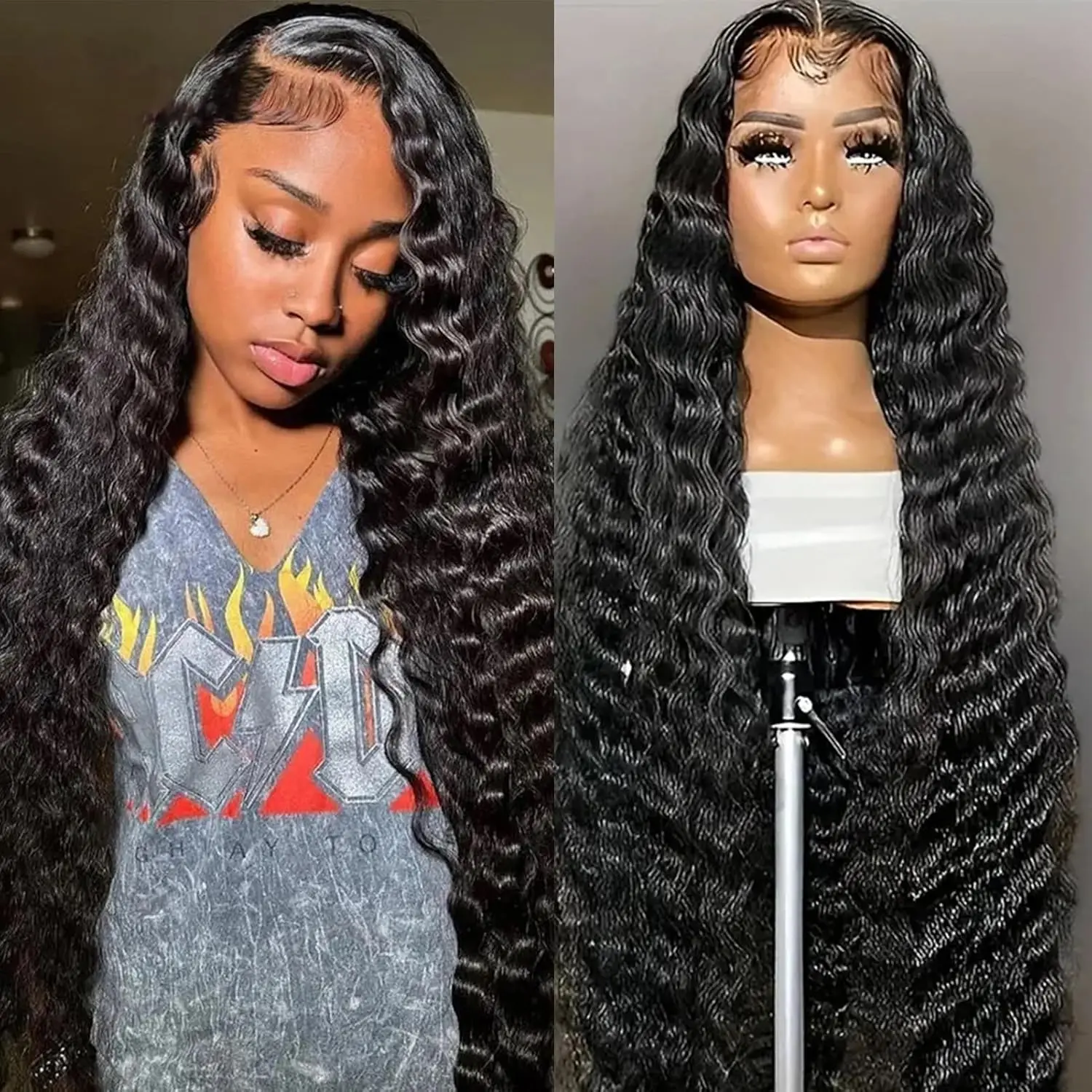 Loose Wave Lace Front Wig 200% Density 13x4 HD Transparent with Baby Hair Pre Plucked Brazilian Human Hair 26 Inch
Loose Wave Lace Front Wig 200% Density 13x4 HD Transparent with Baby Hair Pre Plucked Brazilian Human Hair 26 Inch
