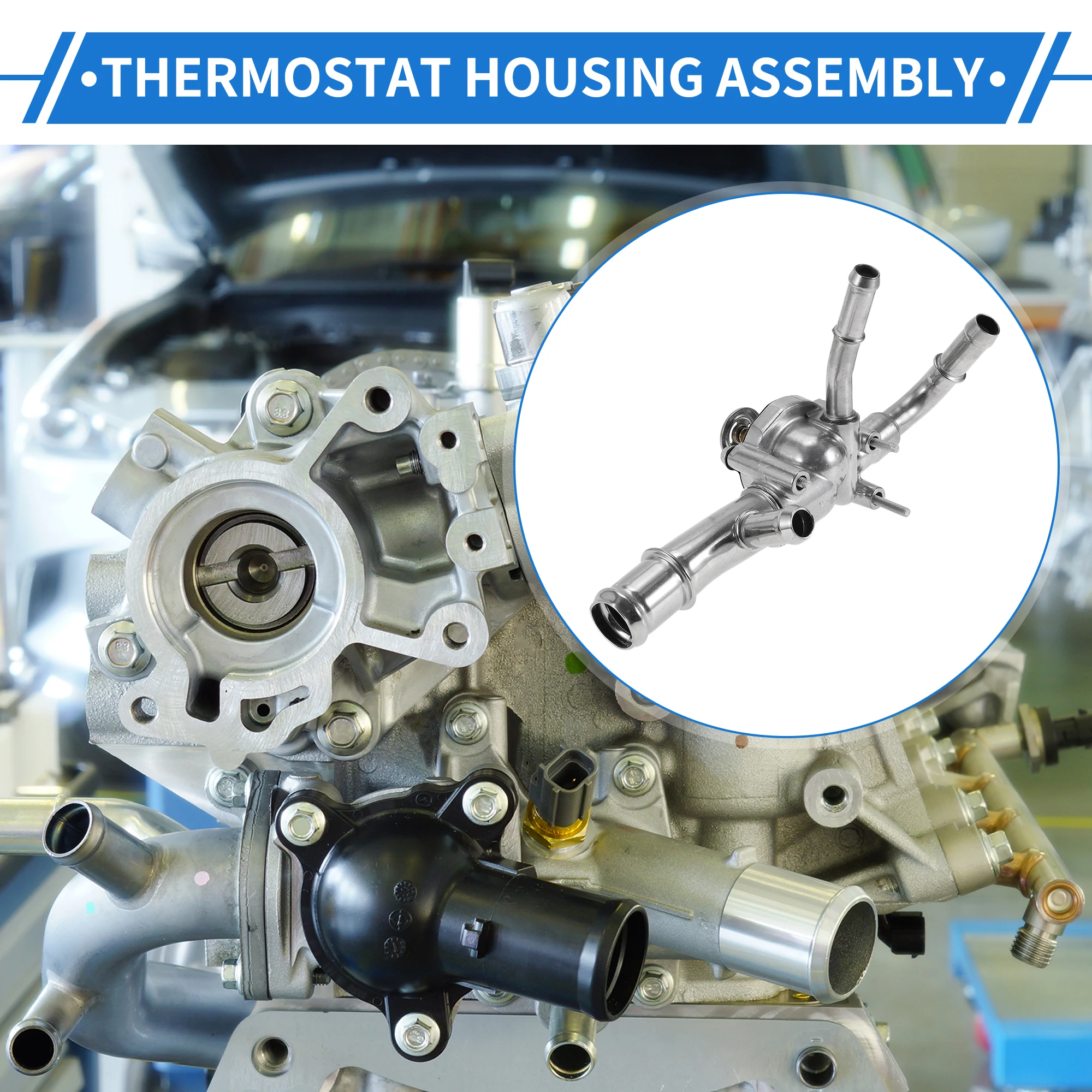 X Autohaux No.12651113 Обновленный алюминиевый корпус термостата в сборе для Chevry Equinox
X Autohaux No.12651113 Обновленный алюминиевый корпус термостата в сборе для Chevry Equinox