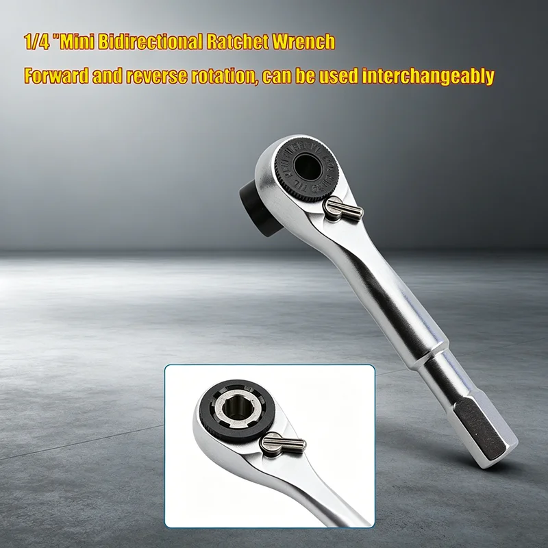 72 tooth industrial hexagonal ratchet wrench 6.35mm hexagonal ratchet and torque wrench screwdriver mechanical hand tool
72 tooth industrial hexagonal ratchet wrench 6.35mm hexagonal ratchet and torque wrench screwdriver mechanical hand tool