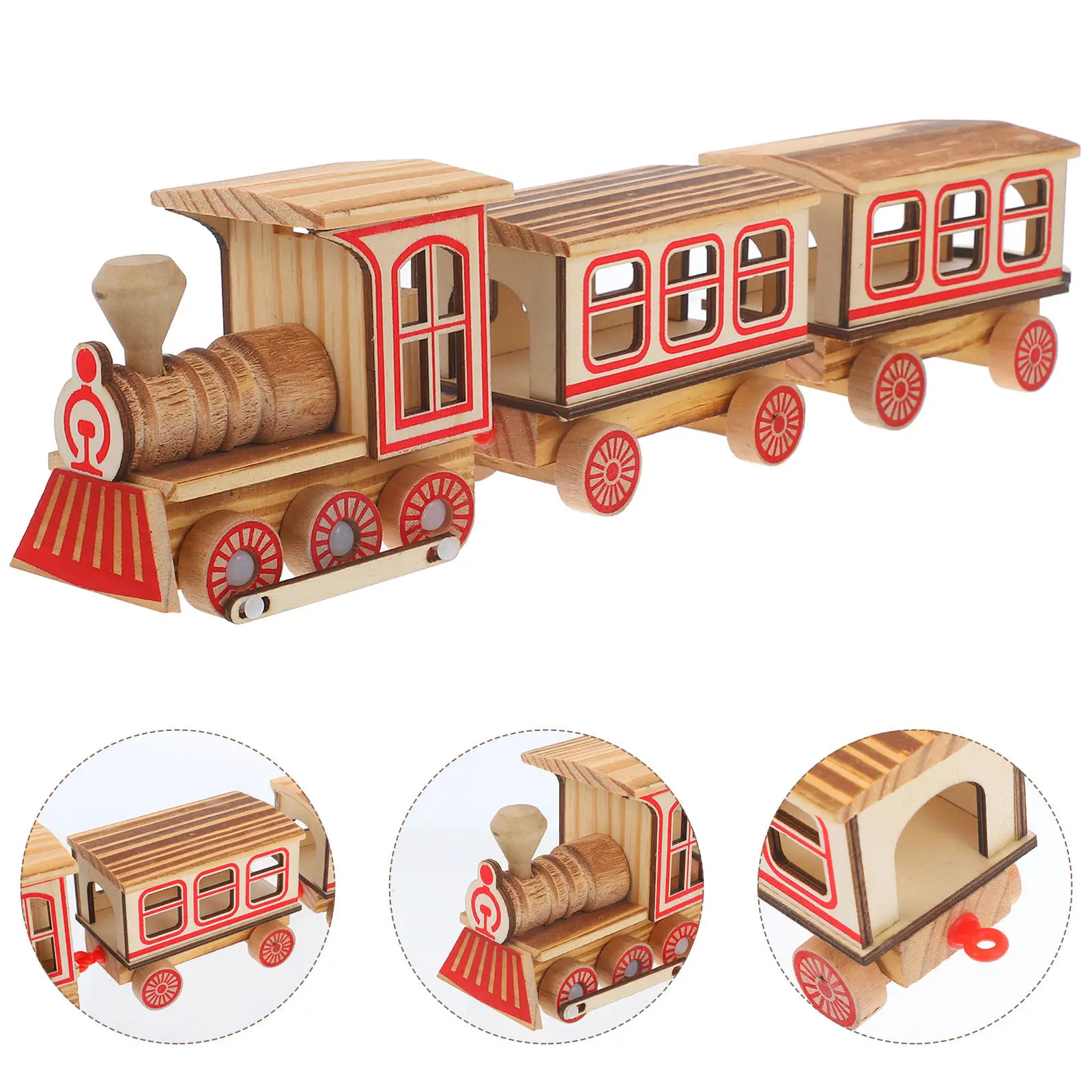 Simulation Train Wooden Decoration Home Office Desk Desktop Party Tabletop Deko Compact Sturdy Decorative Prop Visual Enjoyment
Simulation Train Wooden Decoration Home Office Desk Desktop Party Tabletop Deko Compact Sturdy Decorative Prop Visual Enjoyment