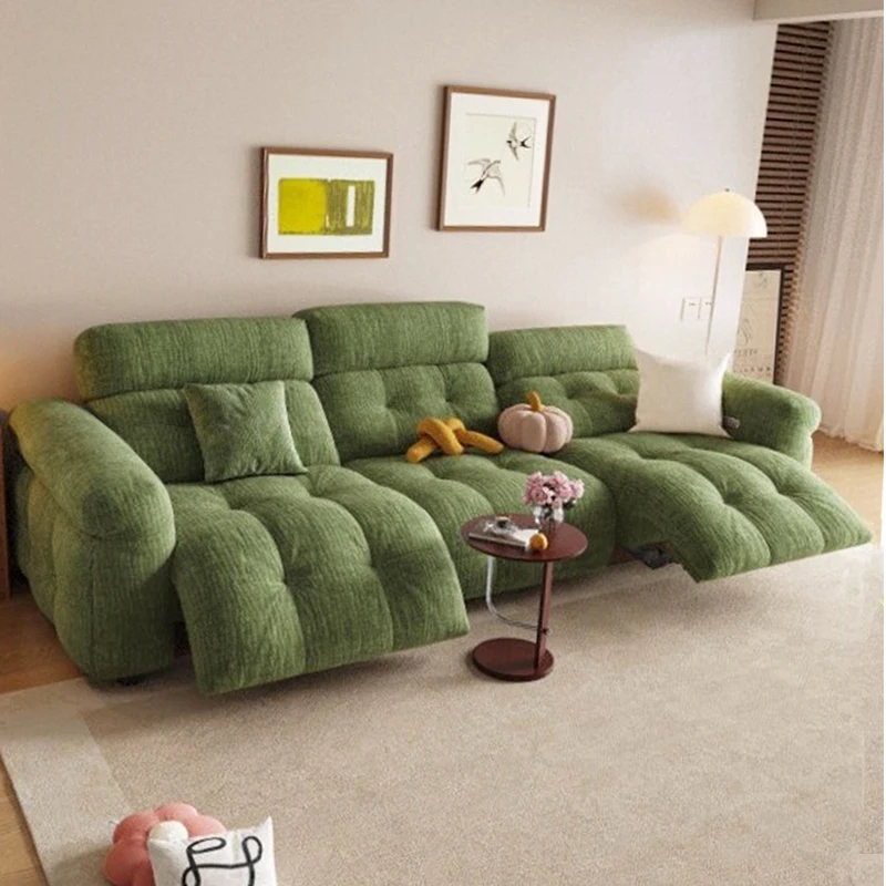 Electric sectional sofa set green velvet fabric with adjustable recliner
Electric sectional sofa set green velvet fabric with adjustable recliner