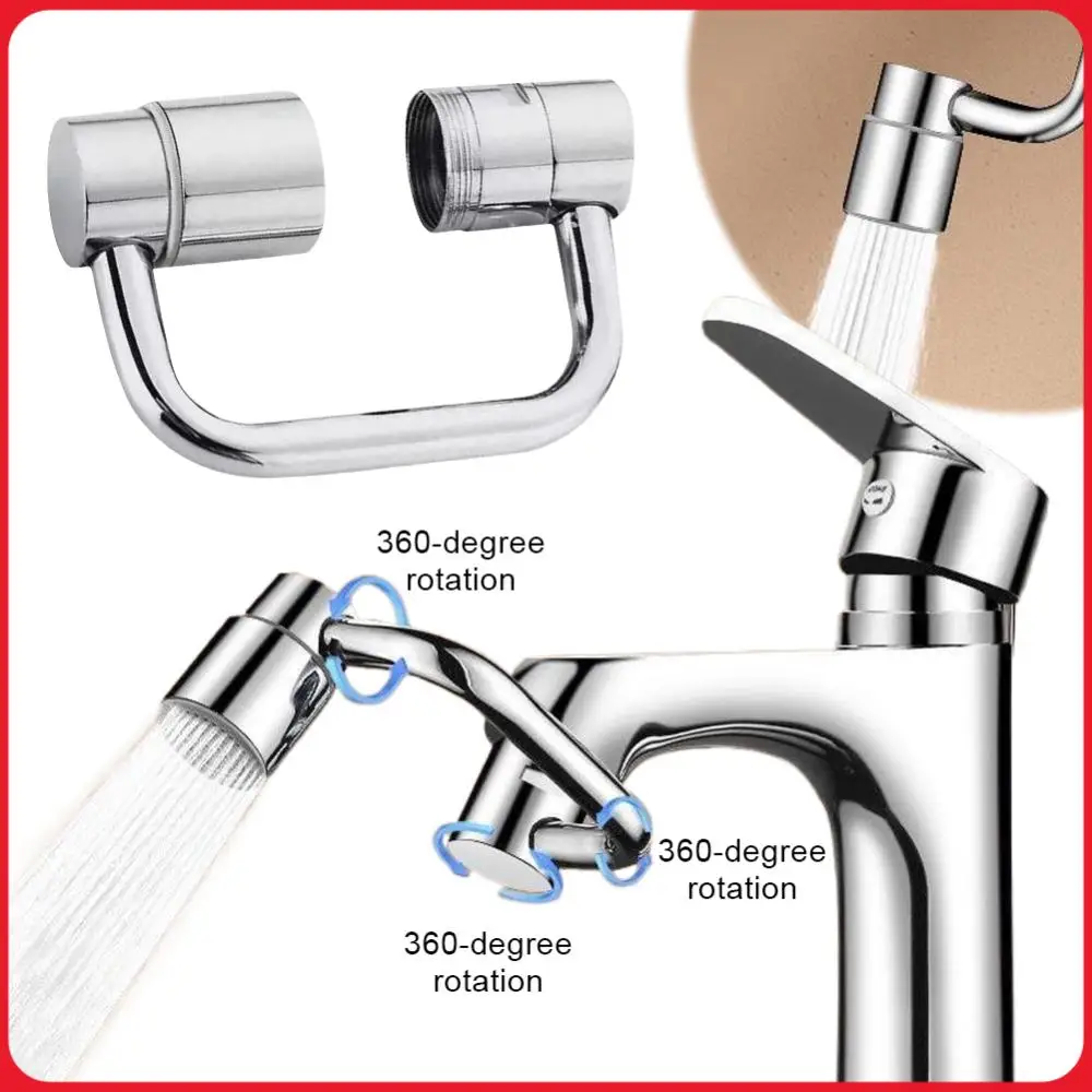 Rotating Spray Faucet Stainless Steel Water Faucet Extension Bathroom Faucet Extender for Kitchen Sink
Rotating Spray Faucet Stainless Steel Water Faucet Extension Bathroom Faucet Extender for Kitchen Sink