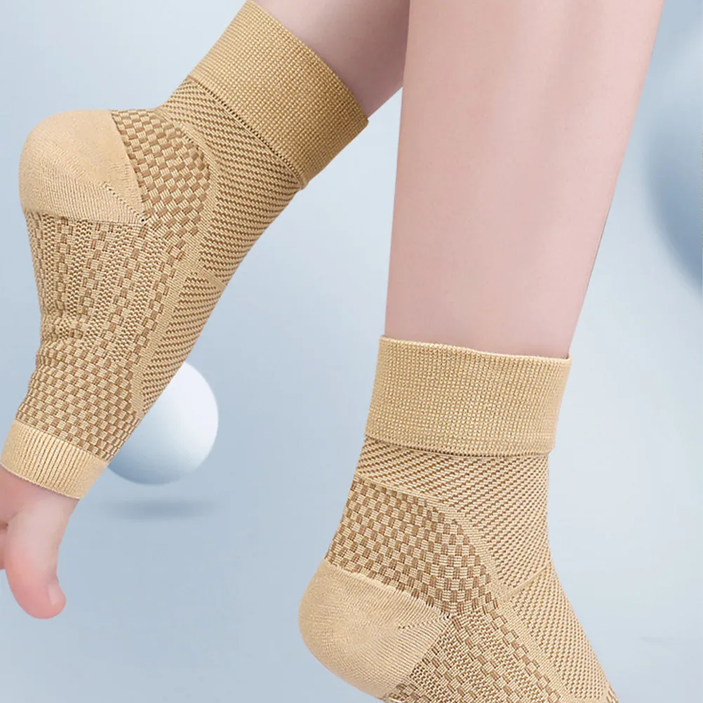 Пара компрессионных носков-бандажей для голеностопа для женщин, при плантарном фасциите, для спорта, для облегчения боли в пятке
Пара компрессионных носков-бандажей для голеностопа для женщин, при плантарном фасциите, для спорта, для облегчения боли в пятке