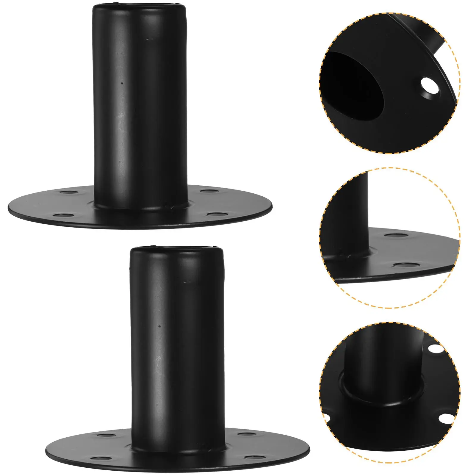2pcs Speaker Stand 107x80mm Aluminum Alloy Base Bracket for Monitor Speakers Durable Design Stage Party Studio Use
2pcs Speaker Stand 107x80mm Aluminum Alloy Base Bracket for Monitor Speakers Durable Design Stage Party Studio Use